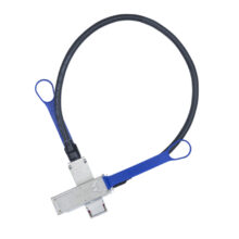 Mellanox Technologies LinkX cable de fibra óptica e InfiniBand de 4 metros en color azul, con conector QSFP. SKU: MC2207126-004