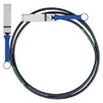 Cable de fibra óptica e InfiniBand de Mellanox Technologies, 1 metro, QSFP, negro, SKU MC2210130-001