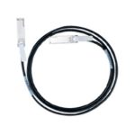 Cable de fibra óptica Mellanox Technologies de 2 metros tipo QSFP a SFP+ en color negro, SKU MC2309130-002, ideal para InfiniBand y centros de datos