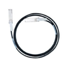 Cable de fibra óptica Mellanox Technologies de 2 metros tipo QSFP a SFP+ en color negro, SKU MC2309130-002, ideal para InfiniBand y centros de datos