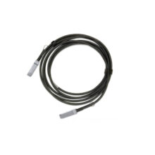 Cable de fibra óptica e InfiniBand Mellanox Technologies de 1,5 metros con conector QSFP en color negro, SKU MCP1600-C01AE30N