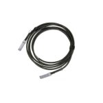Mellanox Technologies MCP1600-E01AE30 Cable de Fibra Óptica InfiniBand de 1,5 metros con conector QSFP28 en color negro, SKU MCP1600-E01AE30