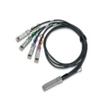 Cable de fibra óptica e InfiniBand Mellanox de 3 metros, QSFP28 a 4x SFP28, color negro. SKU: MCP7F00-A003R30L