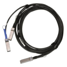 Mellanox Technologies MCP7H00-G001R30N cable de fibra óptica e InfiniBand de 1 metro QSFP28 a 2x QSFP28 en color negro