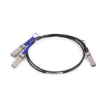 Mellanox Technologies MCP7H00-G02AR30L cable de fibra óptica e InfiniBand de 2,5 metros con conectores QSFP28 en ambos extremos y color negro.