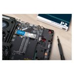Crucial P2 1 TB SSD con conexión M.2 y tecnología PCIe 3.0 NVMe. Incluye 3D NAND. SKU: CT1000P2SSD8T