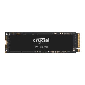 Imagen del Crucial P5 SSD M.2 PCI Express 3.0 con 250 GB de capacidad y tecnología 3D NAND, modelo CT250P5SSD8