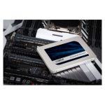 Disco duro Crucial MX500 SSD de 500 GB, interfaz Serial ATA III, SKU CT500MX500SSD1