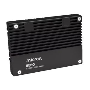 Micron 9550 PRO con 30,7 TB de capacidad, interfaz U.2 PCI Express 5.0, tecnología NVMe y 3D TLC NAND. SKU: MTFDLAL30T7THA-1BK1DABYYR.