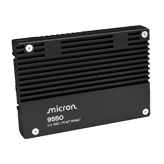 Micron 9550 PRO 3,84 TB U.2 PCI Express 5.0 NVMe 3D TLC NAND 1 Micron 9550 PRO 3,84 TB U.2 PCI Express 5.0 NVMe 3D TLC NAND