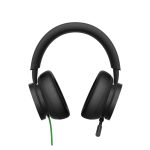 Microsoft Xbox Stereo Headset, auriculares alámbricos para juegos con diadema en color negro, SKU 8LI-00002
