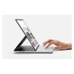 Microsoft Surface Laptop Studio modelo ABR-00034, híbrido 2-en-1 con Intel Core i7-11370H, pantalla táctil de 14.4 pulgadas, 16 GB RAM, 512 GB SSD, NVIDIA GeForce RTX 3050 Ti, Wi-Fi 6 y Windows 10 Pro en platino