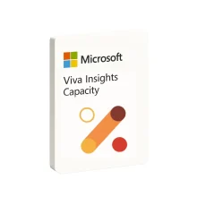 Microsoft Viva Insights Capacity subscripción mensual, SKU CFQ7TTC0LHWF:0008-P-1M-T1Y, herramienta para gestionar la productividad con informes detallados