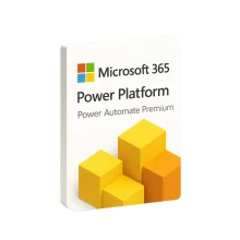 Imagen del producto Microsoft Power Automate Premium, una suscripción mensual que permite automatizar flujos de trabajo. SKU CFQ7TTC0LSGZ:0001-P-1M-T1Y.