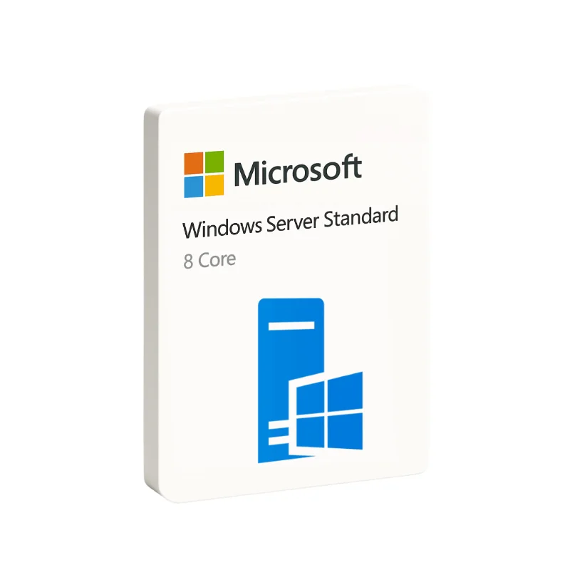 Windows Server 2025 Standard - Licencia de 8 Núcleos Imagen del producto Windows Server 2025 Standard, licencia de 8 núcleos, paquete de 1 año, SKU DG7GMGF0PWHC:0002-P-1M-T1Y.
