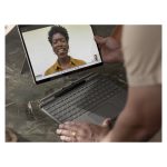 Imagen de la tablet Microsoft Surface Pro X con 256 GB de almacenamiento, 16 GB de RAM, pantalla de 13 pulgadas, Wi-Fi 5 y sistema operativo Windows 11 Pro en color platino (SKU: E8I-00004).