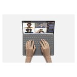 Imagen de la tablet Microsoft Surface Pro X con 256 GB de almacenamiento, 16 GB de RAM, pantalla de 13 pulgadas, Wi-Fi 5 y sistema operativo Windows 11 Pro en color platino (SKU: E8I-00004).