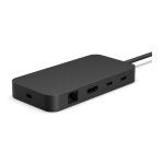 Microsoft Surface USB4 Dock alámbrico en color negro, ideal para conexiones rápidas y eficaces, SKU EP2-19975
