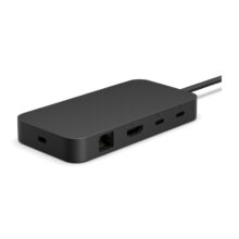 Microsoft Surface USB4 Dock alámbrico en color negro, ideal para conexiones rápidas y eficaces, SKU EP2-19975