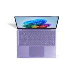 Microsoft Surface Laptop de 13 pulgadas en color Violeta, con procesador Qualcomm Snapdragon, pantalla táctil, 16 GB de RAM, 512 GB SSD y Wi-Fi 7. SKU: EP2-30273