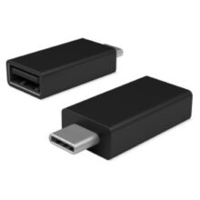 Imagen del Microsoft Surface JTZ-00004 cambiador de género para cable USB Type-C a USB 3.0 en color negro. SKU JTZ-00004