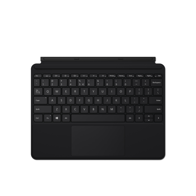 Microsoft Kcn 00029 Microsoft Surface Go Type Cover con teclado QWERTY en inglés internacional, modelo KCN-00029, color negro