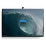 Imagen del Microsoft Surface Hub 2S de 50 pulgadas con pantalla LCD 4K Ultra HD, SKU NSG-00003, ideal para videoconferencias.
