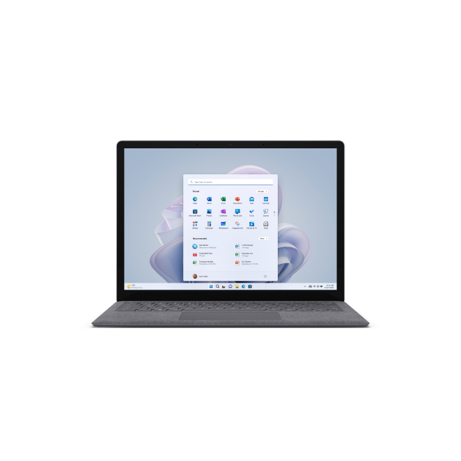 Microsoft Surface Laptop 5 con Intel Core i5 y pantalla táctil de 13.5 pulgadas Microsoft Surface Laptop 5 con procesador Intel Core i5-1245U, pantalla táctil de 13.5 pulgadas, 8 GB de RAM y 256 GB SSD, SKU R1B-00009