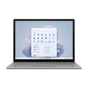 Microsoft Surface Laptop 5 con procesador Intel Core i7-1265U, pantalla táctil de 15 pulgadas, 16 GB de RAM y 256 GB SSD, SKU RI9-00009