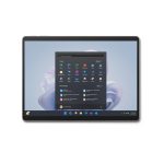 Microsoft Surface Pro 9 5G LTE en acabado platino, con 128 GB de almacenamiento, 8 GB de RAM y pantalla de 13 pulgadas. SKU RS8-00004