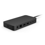 Microsoft Surface Thunderbolt 4 Dock alámbrico en color negro, SKU T8I-00004, ideal para portátiles