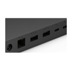 Microsoft Surface Thunderbolt 4 Dock alámbrico en color negro, SKU T8I-00004, ideal para portátiles