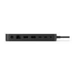 Microsoft Surface Thunderbolt 4 Dock alámbrico en color negro, SKU T8I-00004, ideal para portátiles