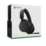 Auriculares inalámbricos Microsoft Xbox con diadema de juego, conexión USB Tipo C y Bluetooth en color negro. SKU: TLL-00002