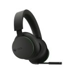Auriculares inalámbricos Microsoft Xbox con diadema de juego, conexión USB Tipo C y Bluetooth en color negro. SKU: TLL-00002