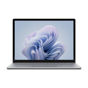 Portátil Microsoft Surface Laptop 6 con Intel Core Ultra 7 165H, pantalla táctil de 15 pulgadas, 16 GB de RAM LPDDR5x-SDRAM, 256 GB SSD y Windows 11 Pro en color platino (SKU: ZLP-00034)