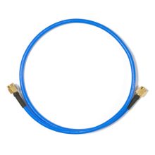 Cable coaxial 0,5 metros azul Mikrotik Flex-guide modelo ACRPSMA, diseñado para conexiones RPSMA.