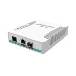 MikroTik CRS106-1C-5S switch Gigabit Ethernet, PoE, 5 puertos, blanco, SKU CRS106-1C-5S