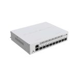 Mikrotik CRS310-1G-5S-4S+IN switch gestionado L3 con PoE, 1 puerto Gigabit Ethernet y 9 puertos SFP+, SKU CRS310-1G-5S-4S+IN