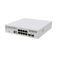Switch gestionado Mikrotik CRS310-8G+2S+IN con L3 Smart, Ethernet 2.5G y PoE en blanco