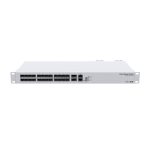 Switch gestionado L3 Mikrotik CRS326-24S+2Q+RM, 1U blanco, con 24 puertos SFP+ y 2 puertos QSFP+. SKU: CRS326-24S+2Q+RM