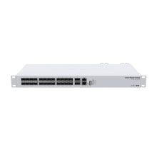 Switch gestionado L3 Mikrotik CRS326-24S+2Q+RM, 1U blanco, con 24 puertos SFP+ y 2 puertos QSFP+. SKU: CRS326-24S+2Q+RM