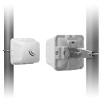 Imagen del Mikrotik Wireless Wire Cube 433 Mbit/s en color blanco con soporte para Energía sobre Ethernet (PoE), SKU CUBEG-5AC60ADPAIR.