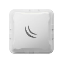Imagen del Mikrotik Wireless Wire Cube 433 Mbit/s en color blanco con soporte para Energía sobre Ethernet (PoE), SKU CUBEG-5AC60ADPAIR.