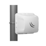 Imagen del Mikrotik Wireless Wire Cube 433 Mbit/s en color blanco con soporte para Energía sobre Ethernet (PoE), SKU CUBEG-5AC60ADPAIR.