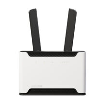 Mikrotik D53G-5HacD2HnD-TC&RG502Q-EA router inalámbrico doble banda 2,4 GHz y 5 GHz, Gigabit Ethernet, color negro y blanco, SKU D53G-5HacD2HnD-TC&RG502Q-EA
