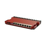 Router Mikrotik L009UiGS-RM con puertos 2.5 Gigabit Ethernet y Gigabit Ethernet, color rojo, SKU L009UIGS-RM
