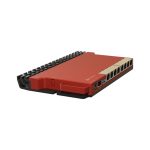 Router Mikrotik L009UiGS-RM con puertos 2.5 Gigabit Ethernet y Gigabit Ethernet, color rojo, SKU L009UIGS-RM