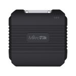 Router inalámbrico Mikrotik LtAP LTE6 kit negro con capacidad de 300 Mbit/s y soporte de Energía sobre Ethernet (PoE), SKU LtAP-2HnD&FG621-EA