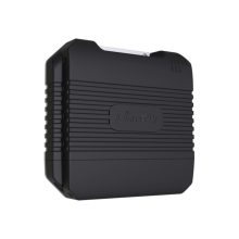 Router inalámbrico Mikrotik LtAP LTE6 kit negro con capacidad de 300 Mbit/s y soporte de Energía sobre Ethernet (PoE), SKU LtAP-2HnD&FG621-EA